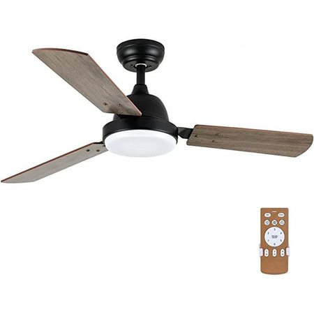 IPOWER Ceiling Fan, 40 Inch, Brown Color，3 Blades HIFANXCEIL40BROWN